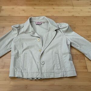 Juicy Couture Cream Blazer for Women